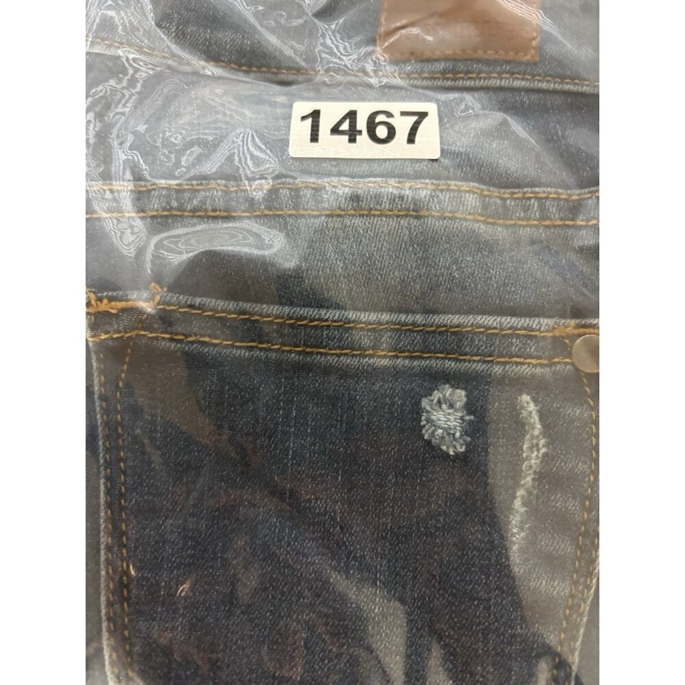 Judy Blue Skinny Jeans Buffalo Plaid Patch Distressed Medium Wash Size 7/28 - Picture 11 of 11